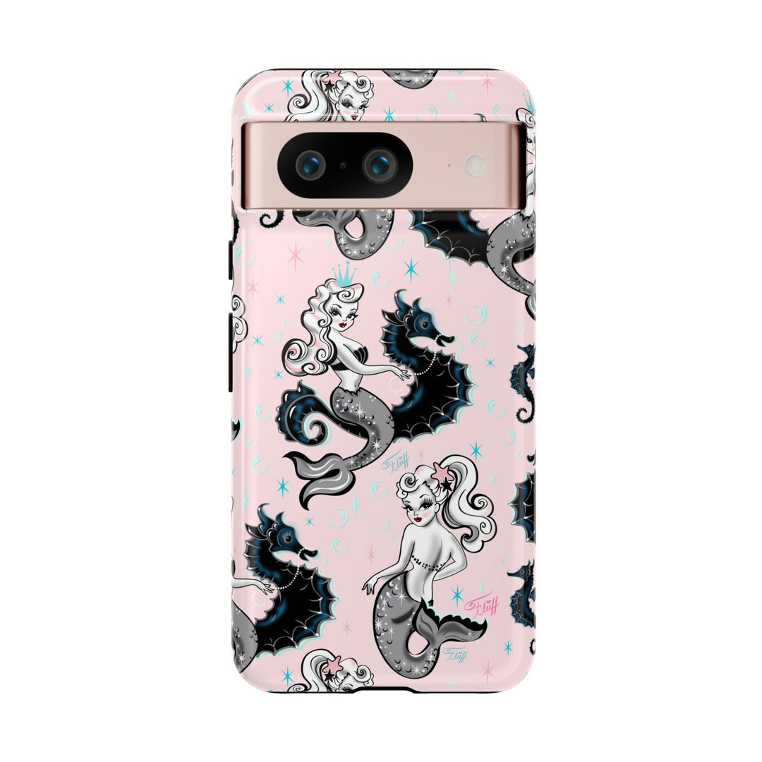 Pearla on Pink • Tough Phone Case