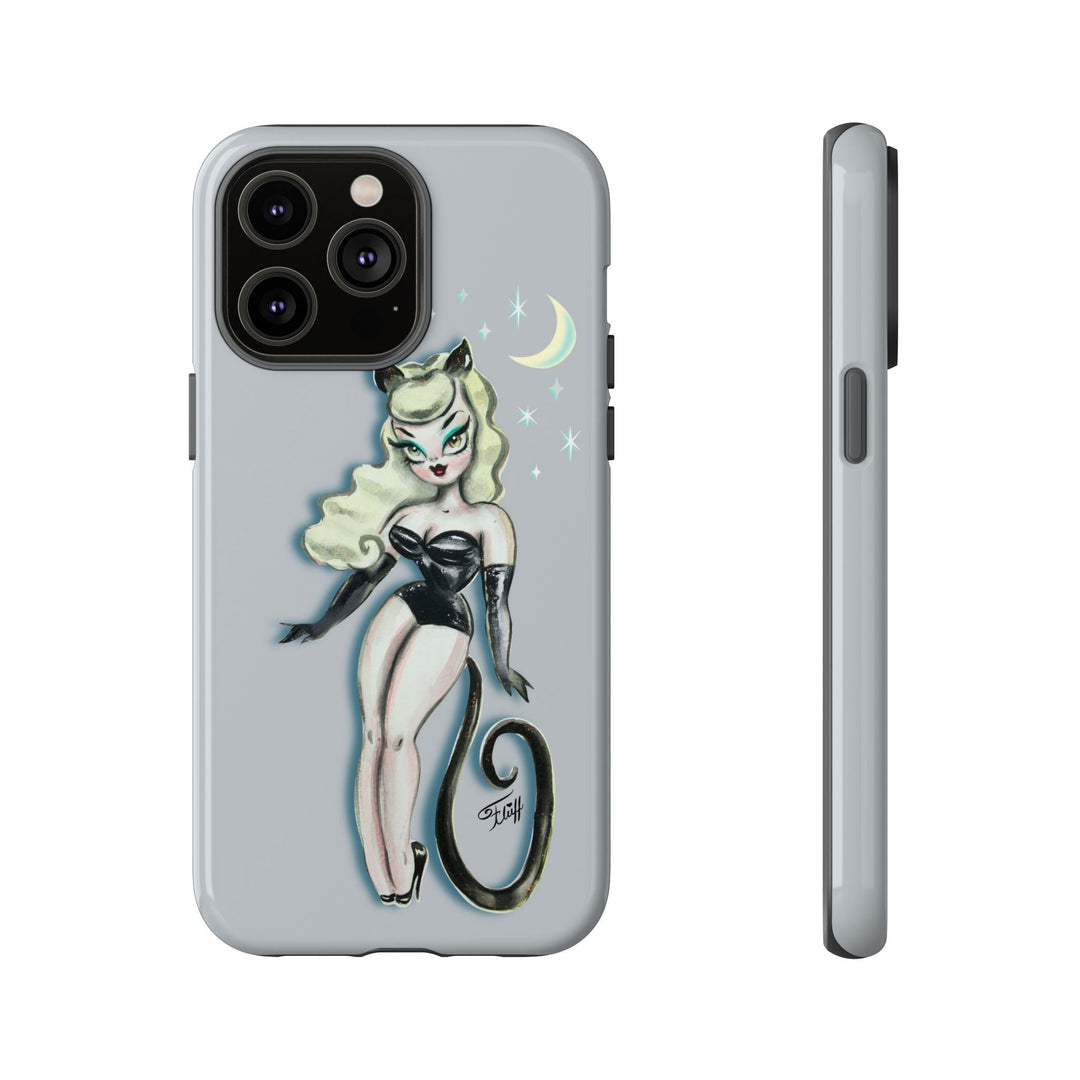 Blonde Cat Girl • Tough Phone Case