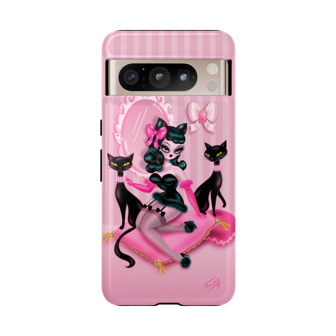 Kitten Boudoir Doll • Tough Phone Case