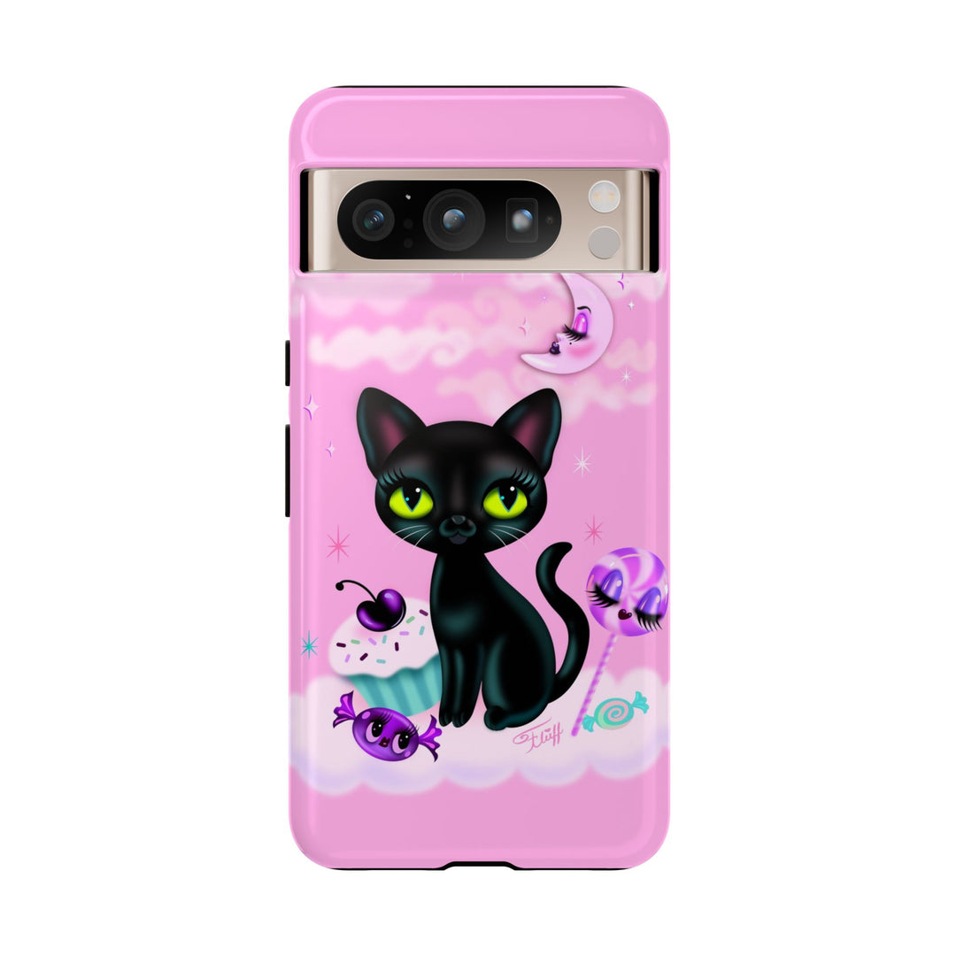 Vyolette in the Sky with Candies Pink • Tough Phone Case