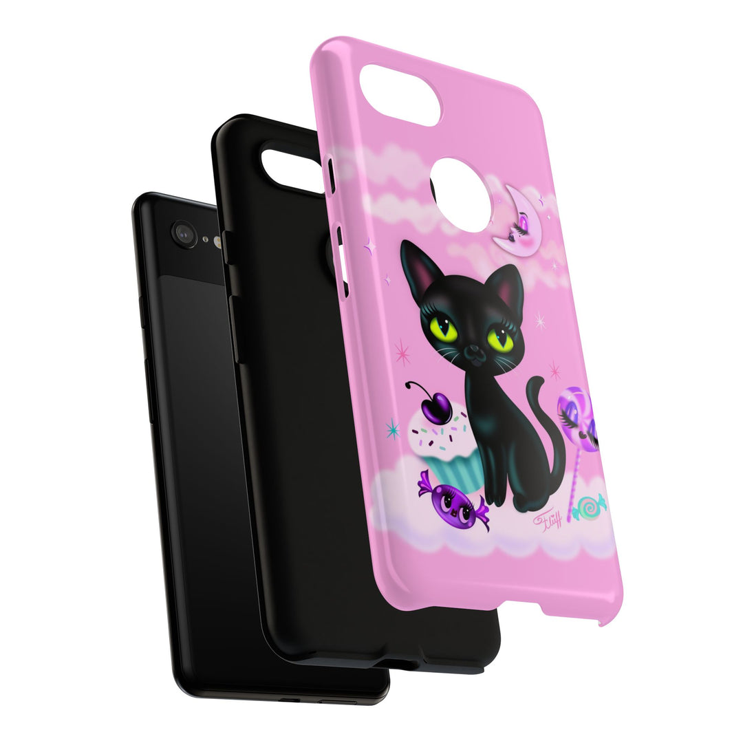 Vyolette in the Sky with Candies Pink • Tough Phone Case