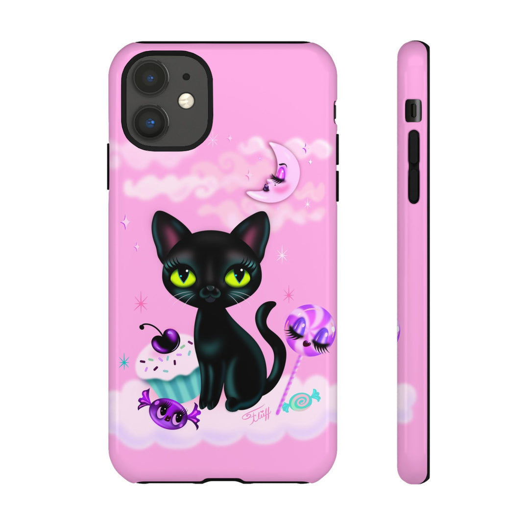 Vyolette in the Sky with Candies Pink • Tough Phone Case