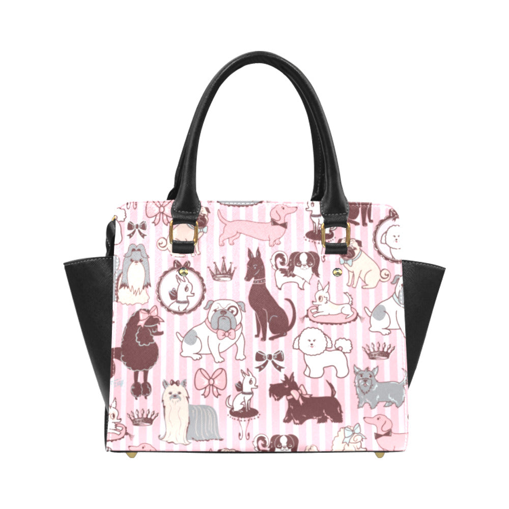 Doggy Boudoir Pink • Handbag