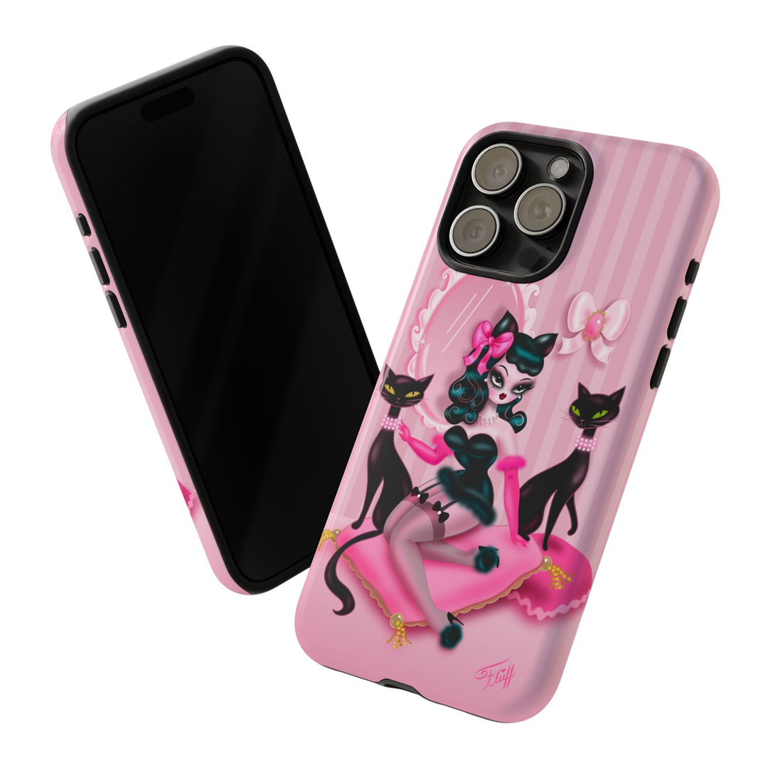 Kitten Boudoir Doll • Tough Phone Case