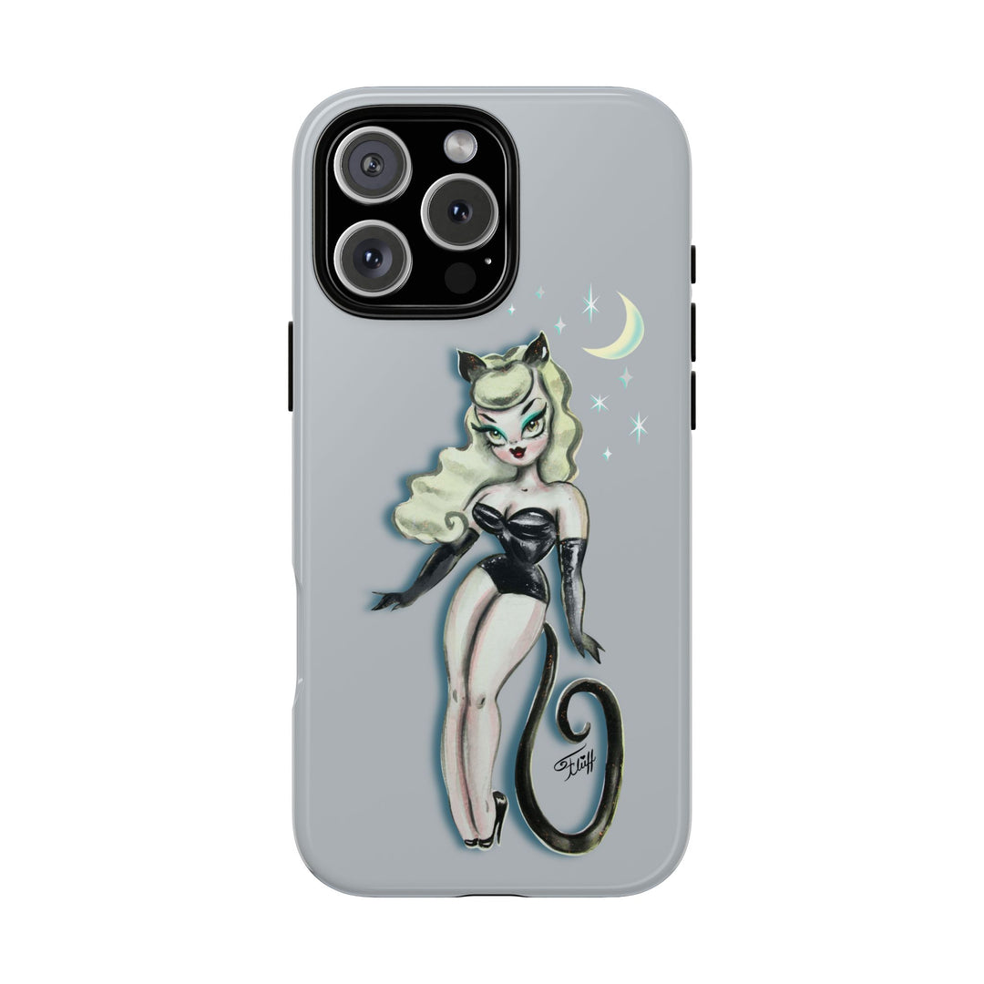 Blonde Cat Girl • Tough Phone Case