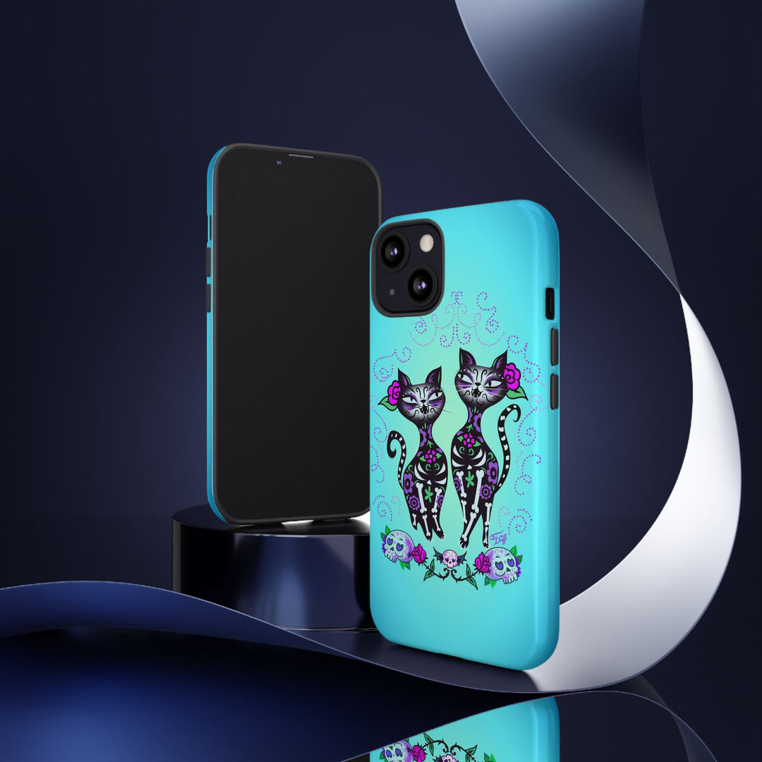 Sugar Skull Cats • Tough Phone Case