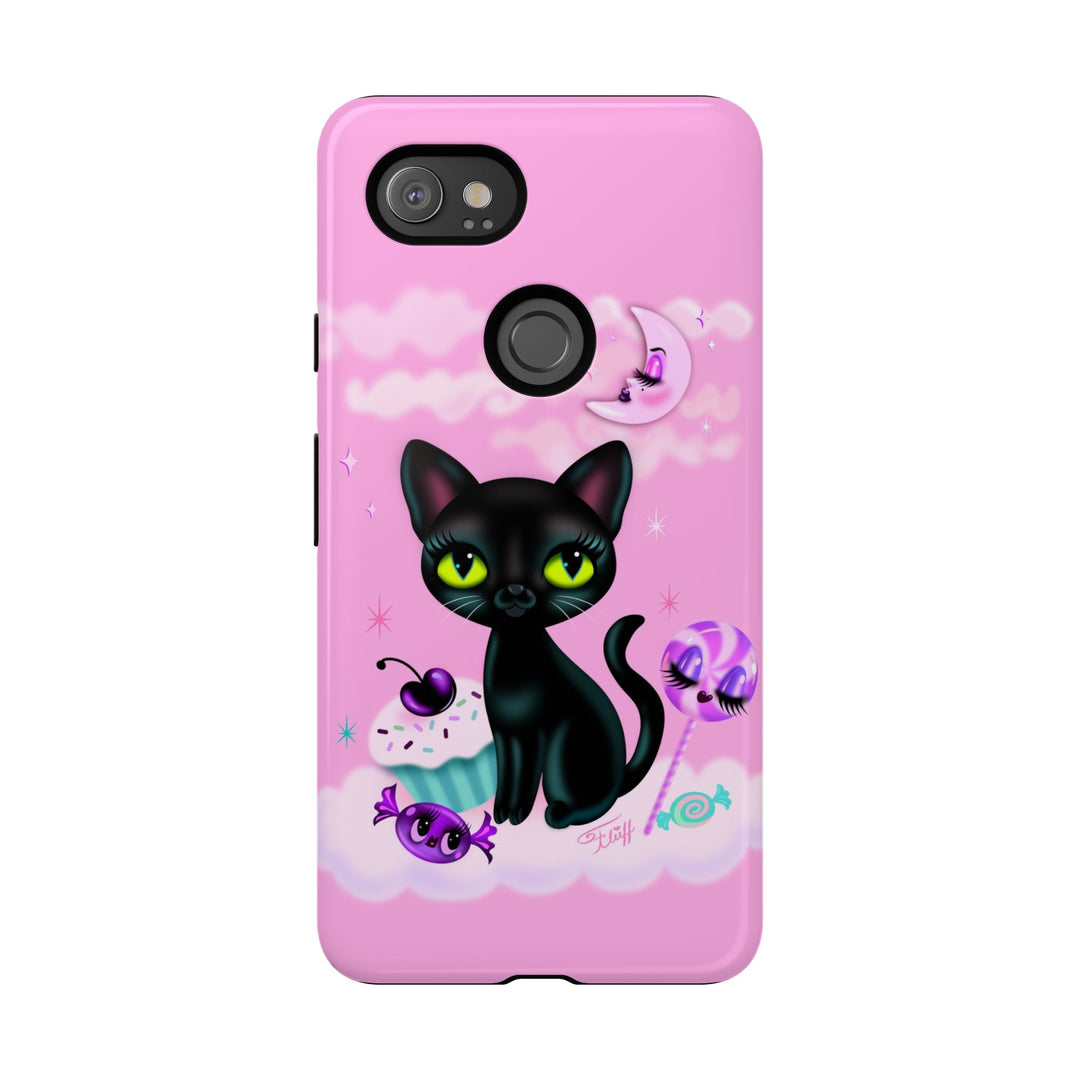 Vyolette in the Sky with Candies Pink • Tough Phone Case