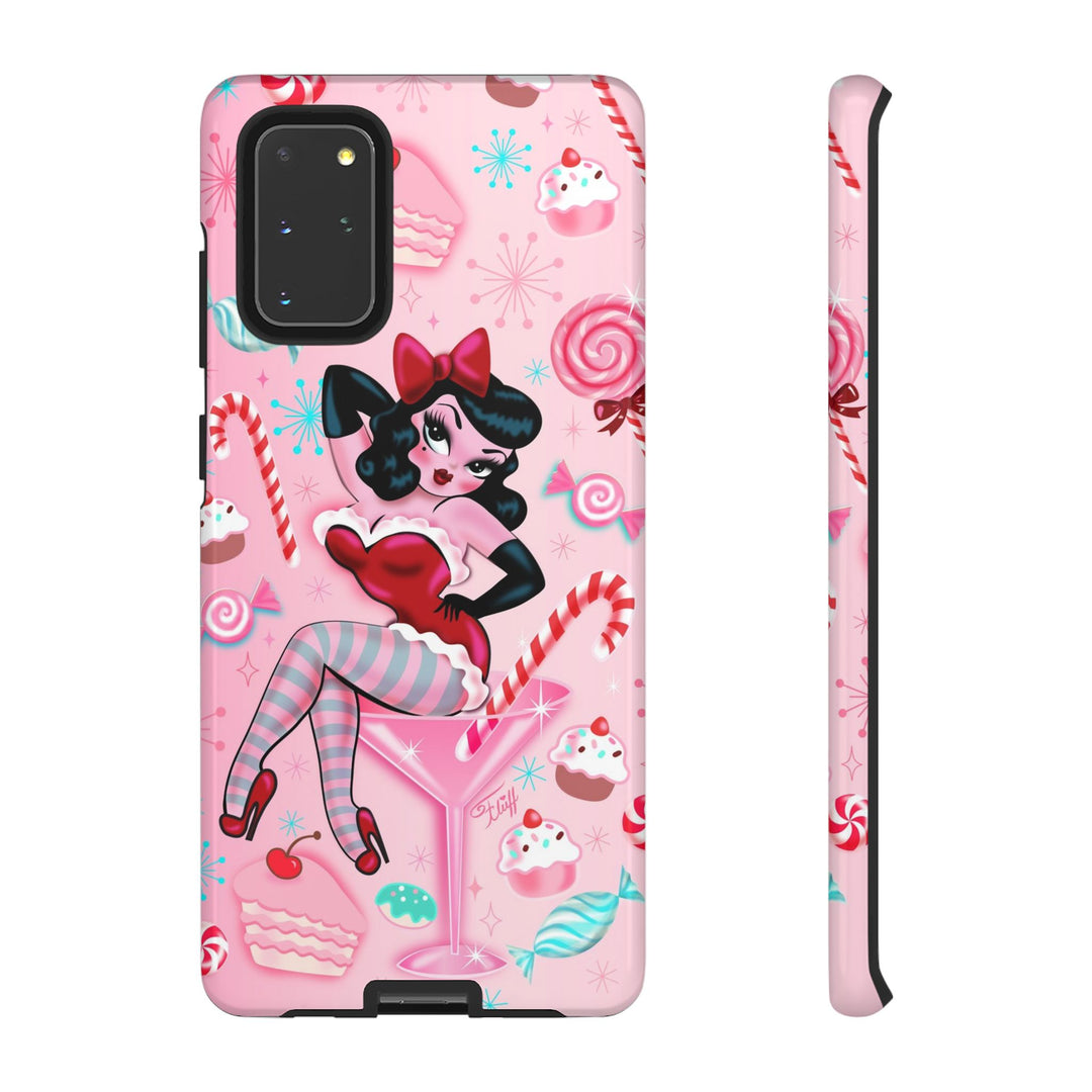 Candy Cane Martini Girl • Case Mate Galaxy S7 & S9 Slim Phone Case