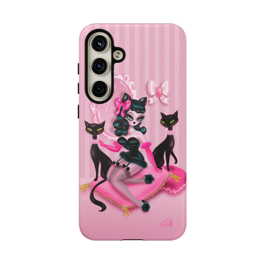 Kitten Boudoir Doll • Tough Phone Case