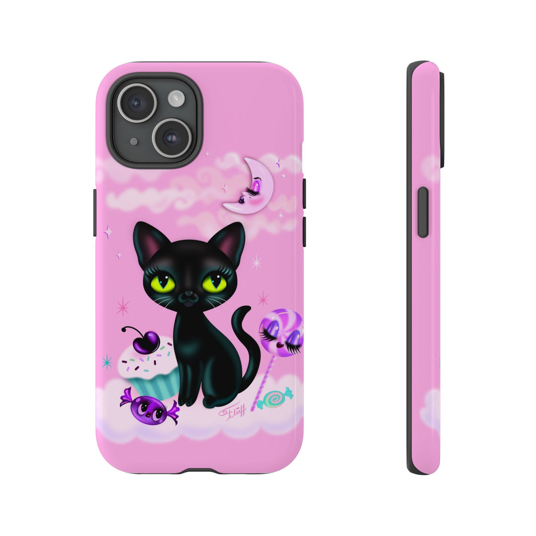 Vyolette in the Sky with Candies Pink • Tough Phone Case
