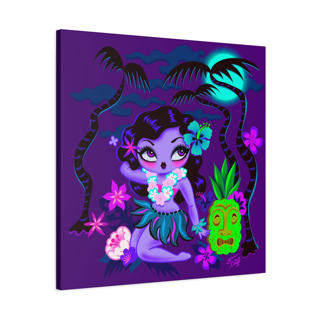 Haunted Hula Cutie • Canvas Gallery Wrap