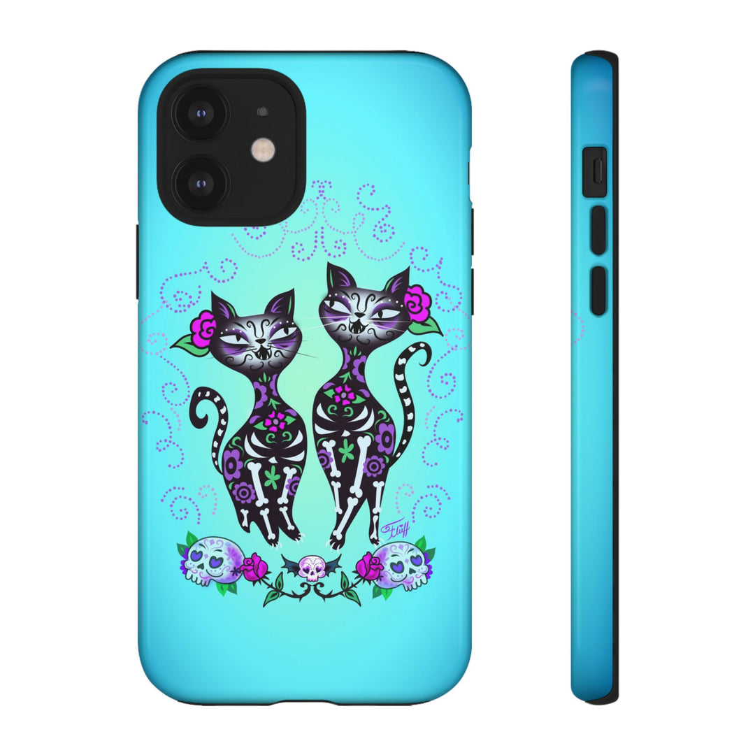 Sugar Skull Cats • Tough Phone Case