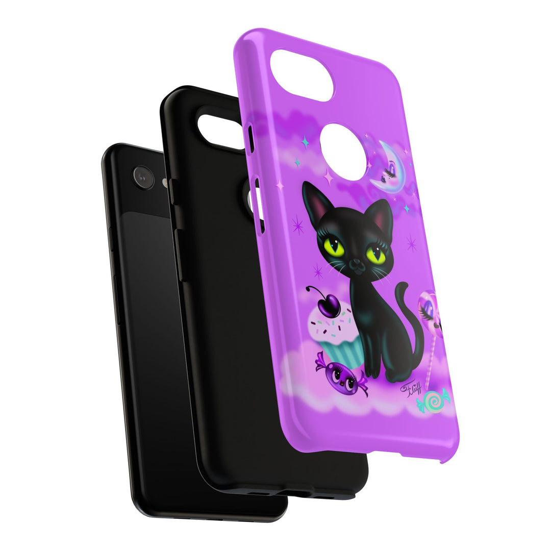 Vyolette in the Sky with Candies  • Tough Phone Case