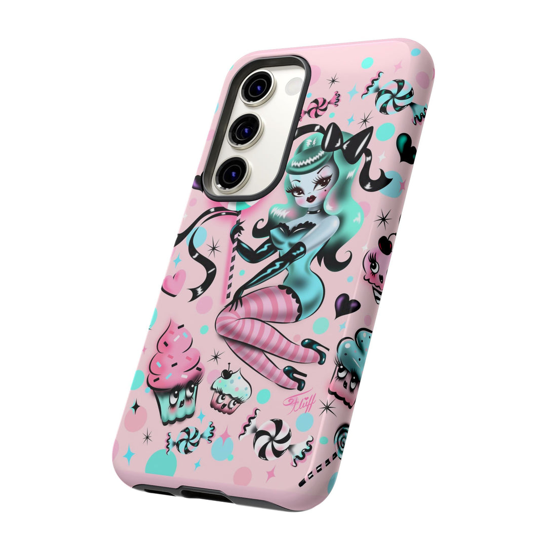 Mint Sugar Pinup • Tough Phone Case