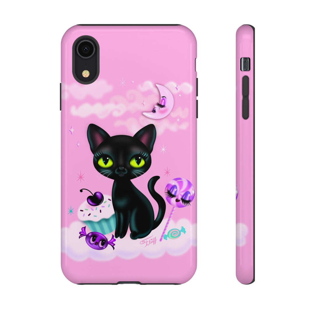 Vyolette in the Sky with Candies Pink • Tough Phone Case
