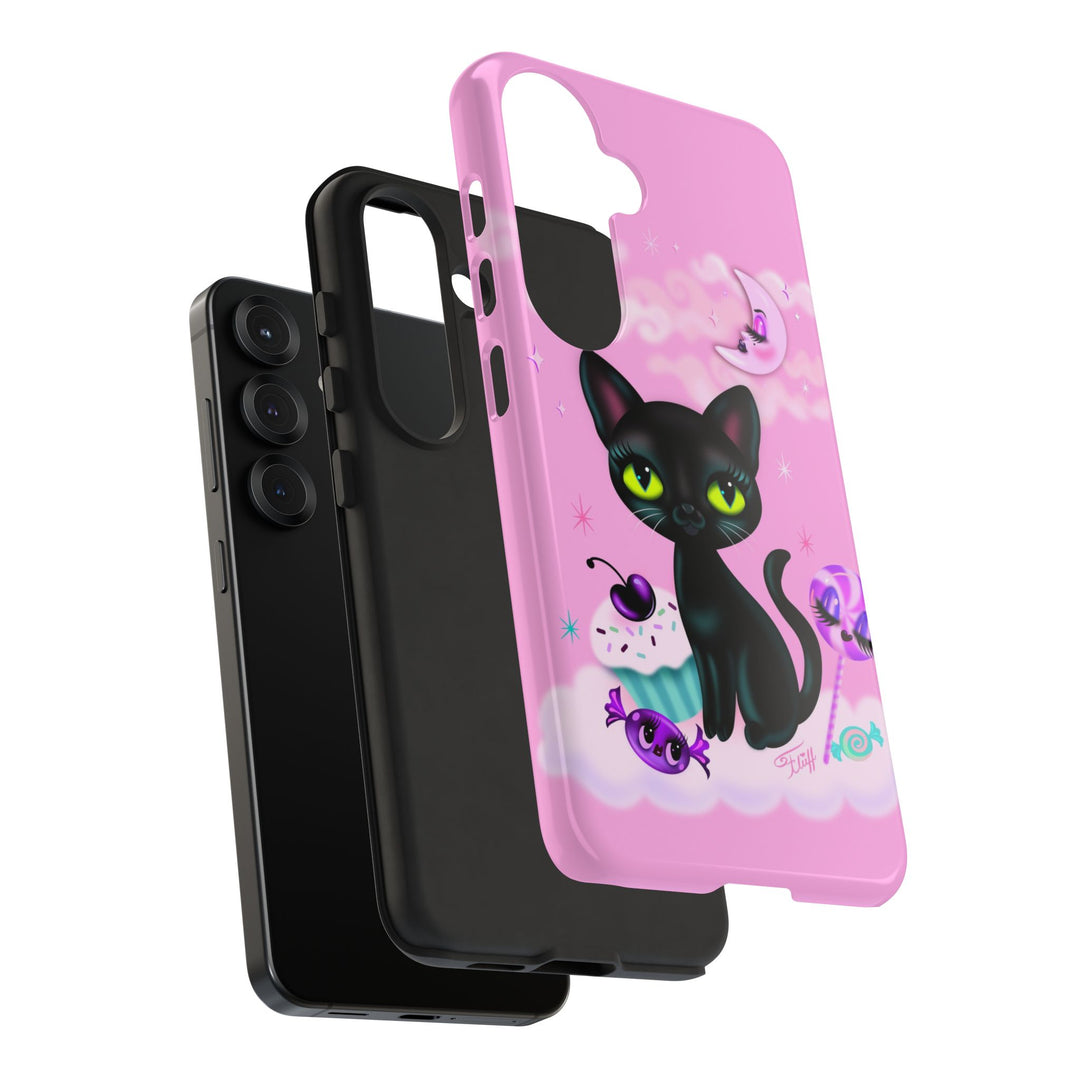 Vyolette in the Sky with Candies Pink • Tough Phone Case