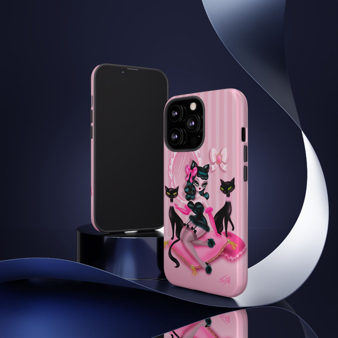 Kitten Boudoir Doll • Tough Phone Case