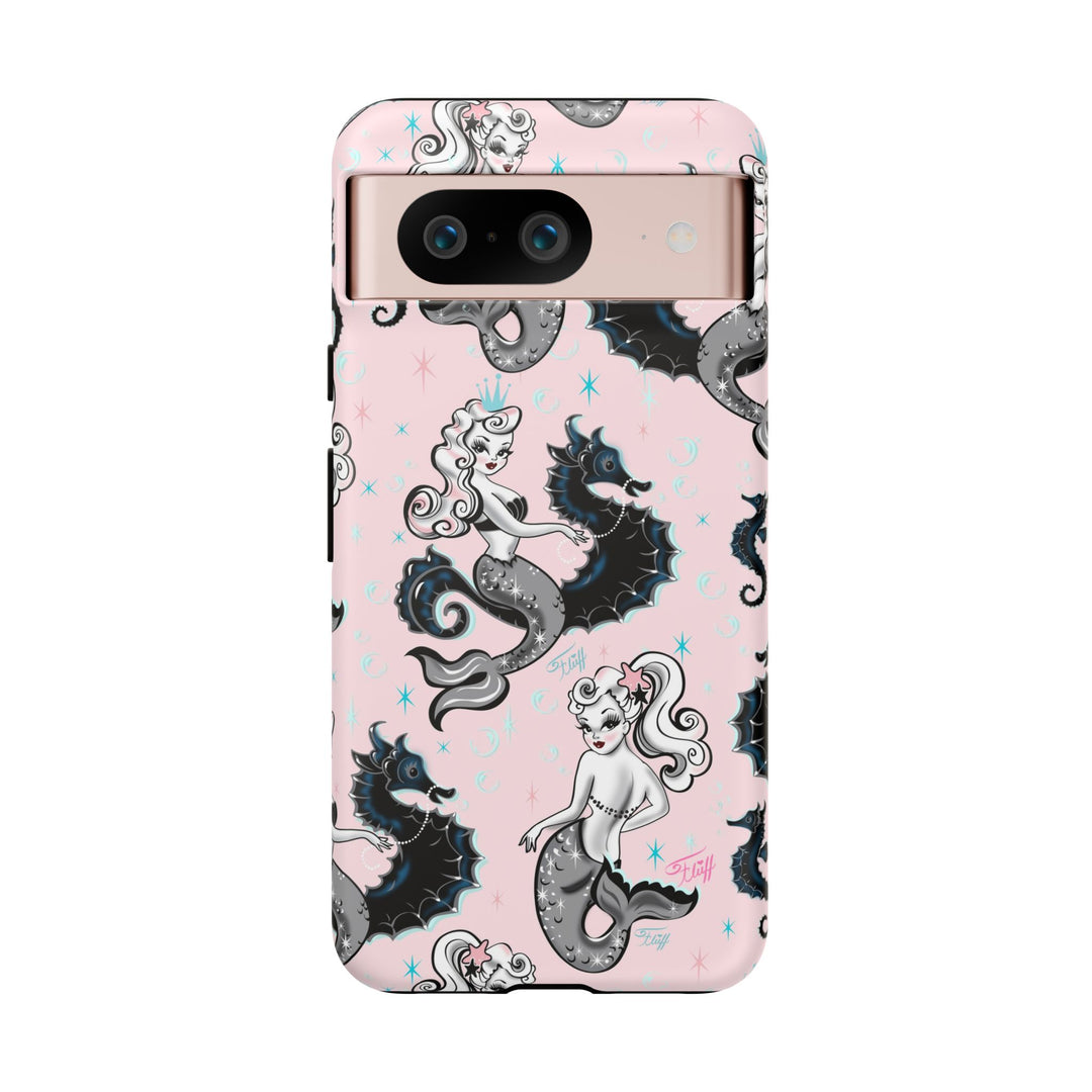 Pearla on Pink • Tough Phone Case