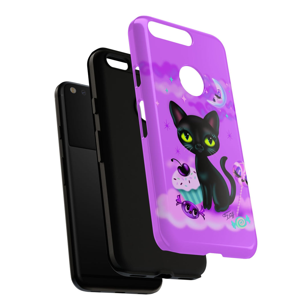 Vyolette in the Sky with Candies  • Tough Phone Case