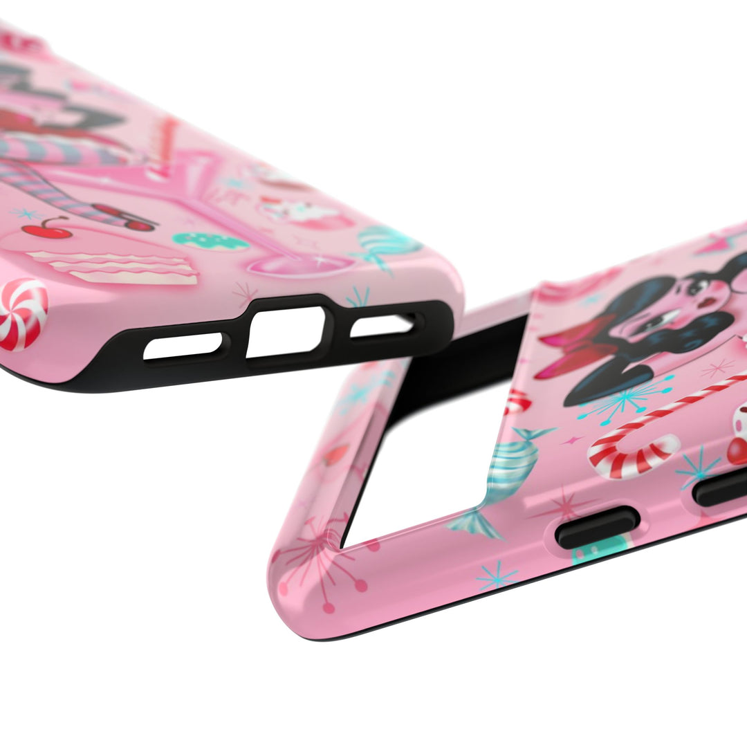 Candy Cane Martini Girl • Case Mate Galaxy S7 & S9 Slim Phone Case