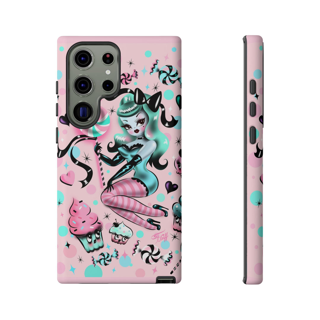 Mint Sugar Pinup • Tough Phone Case