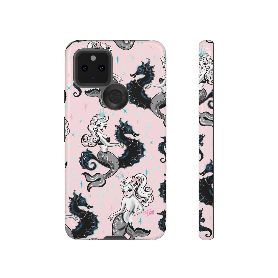 Pearla on Pink • Tough Phone Case