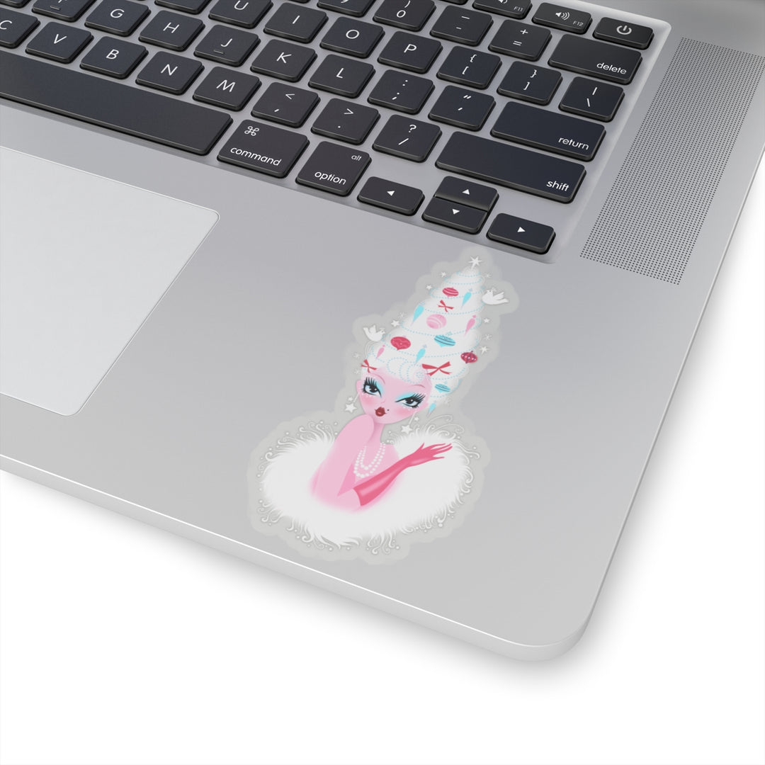 Christmas Coiffure • Kiss-Cut Sticker