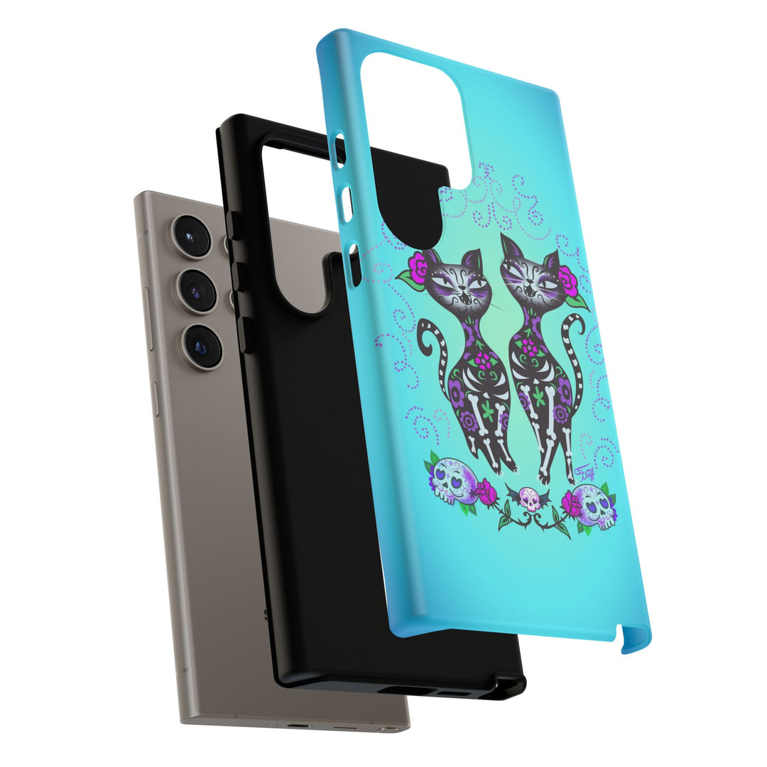 Sugar Skull Cats • Tough Phone Case