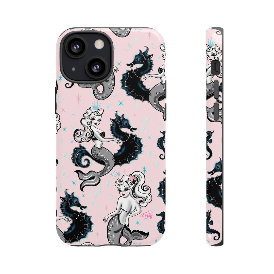 Pearla on Pink • Tough Phone Case