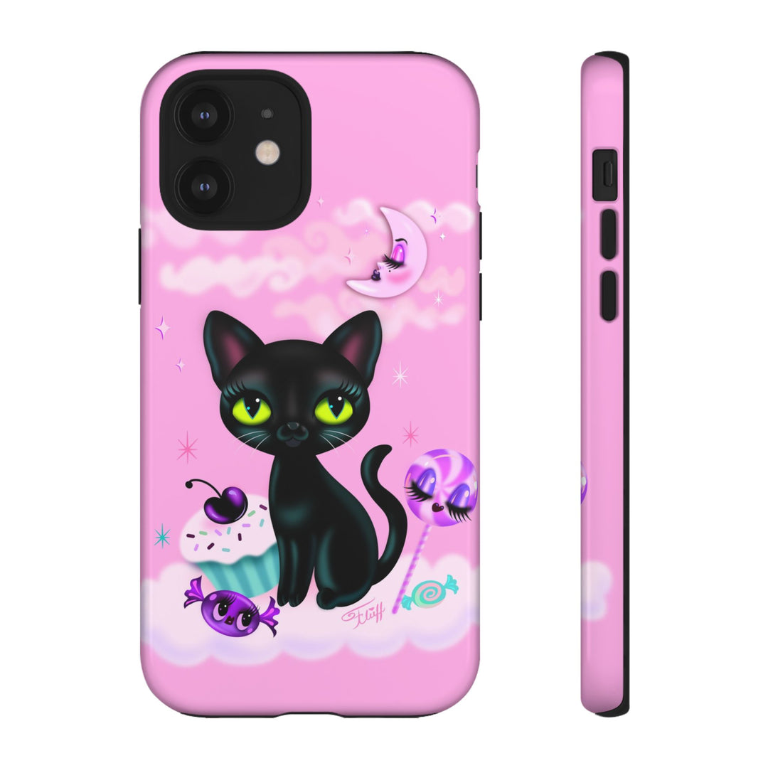 Vyolette in the Sky with Candies Pink • Tough Phone Case