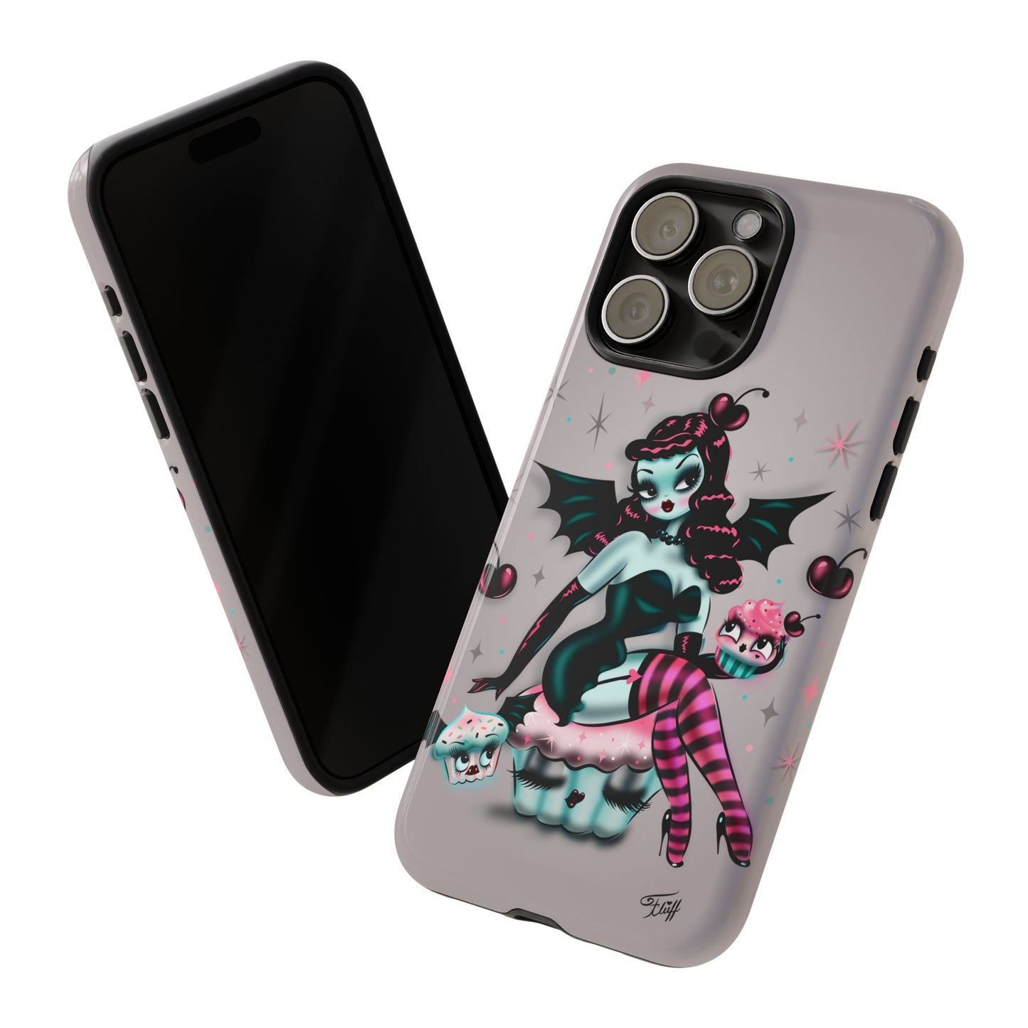 Spooky Cupcake Doll • Tough Phone Case