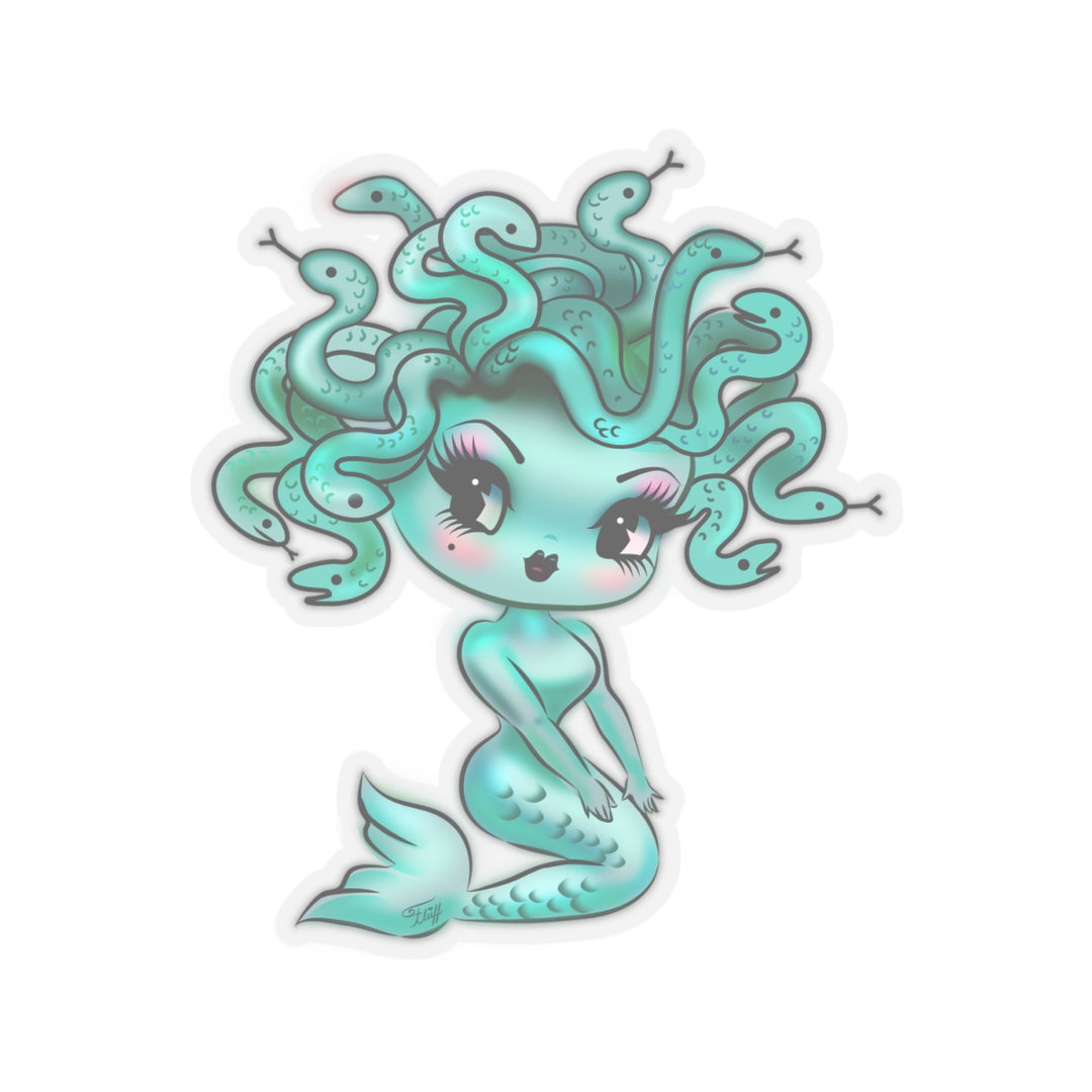 Baby Medusa Mermaid • Kiss-Cut Sticker