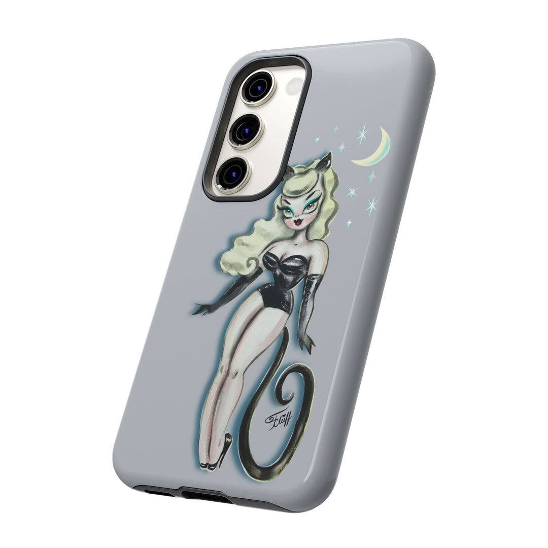 Blonde Cat Girl • Tough Phone Case