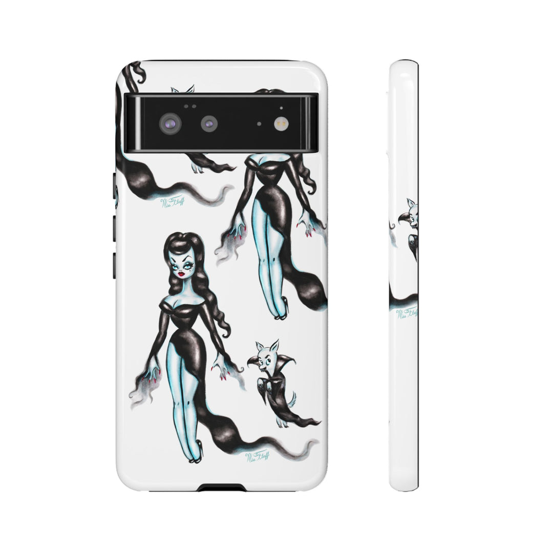Vampira with Nosferachi • Tough Phone Case