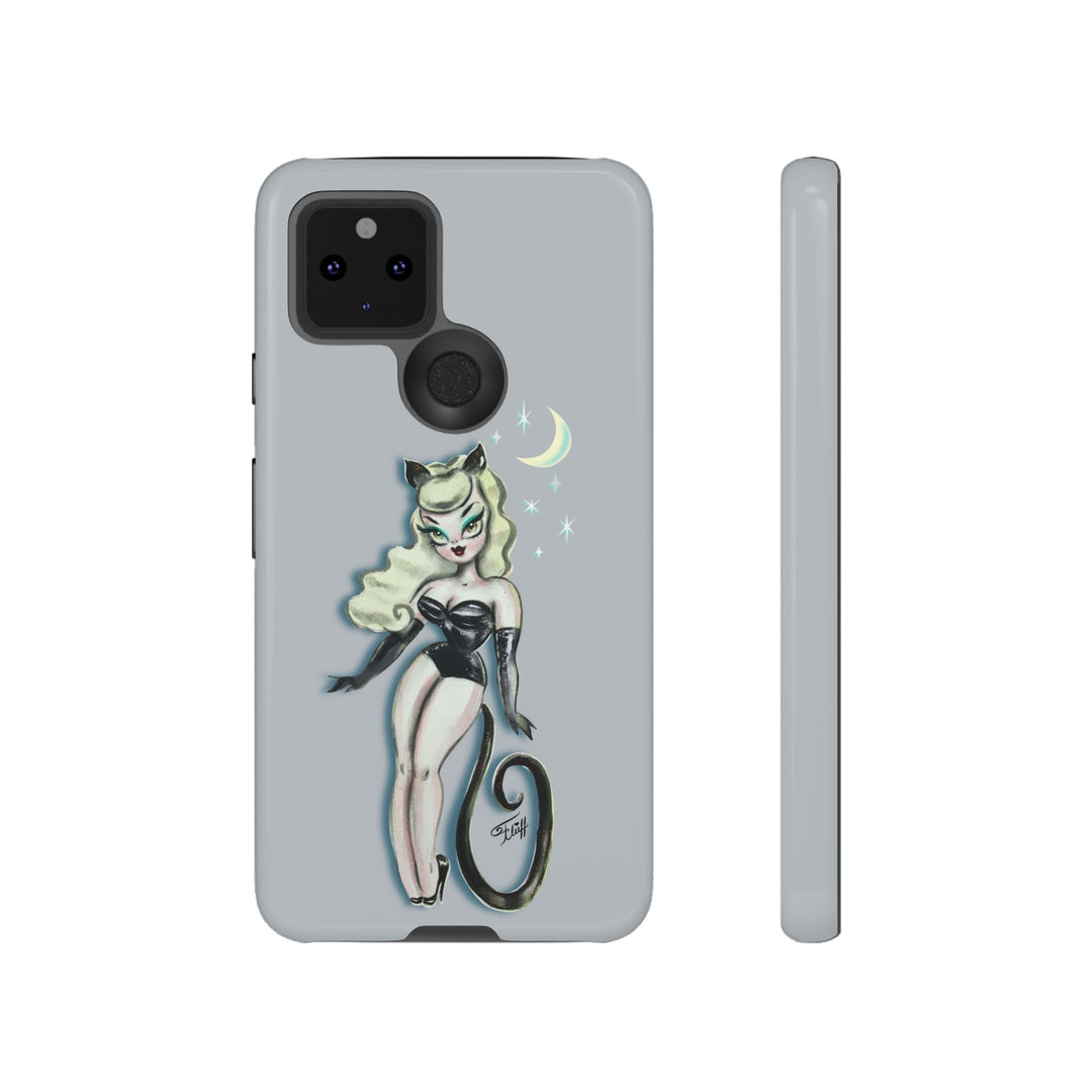 Blonde Cat Girl • Tough Phone Case