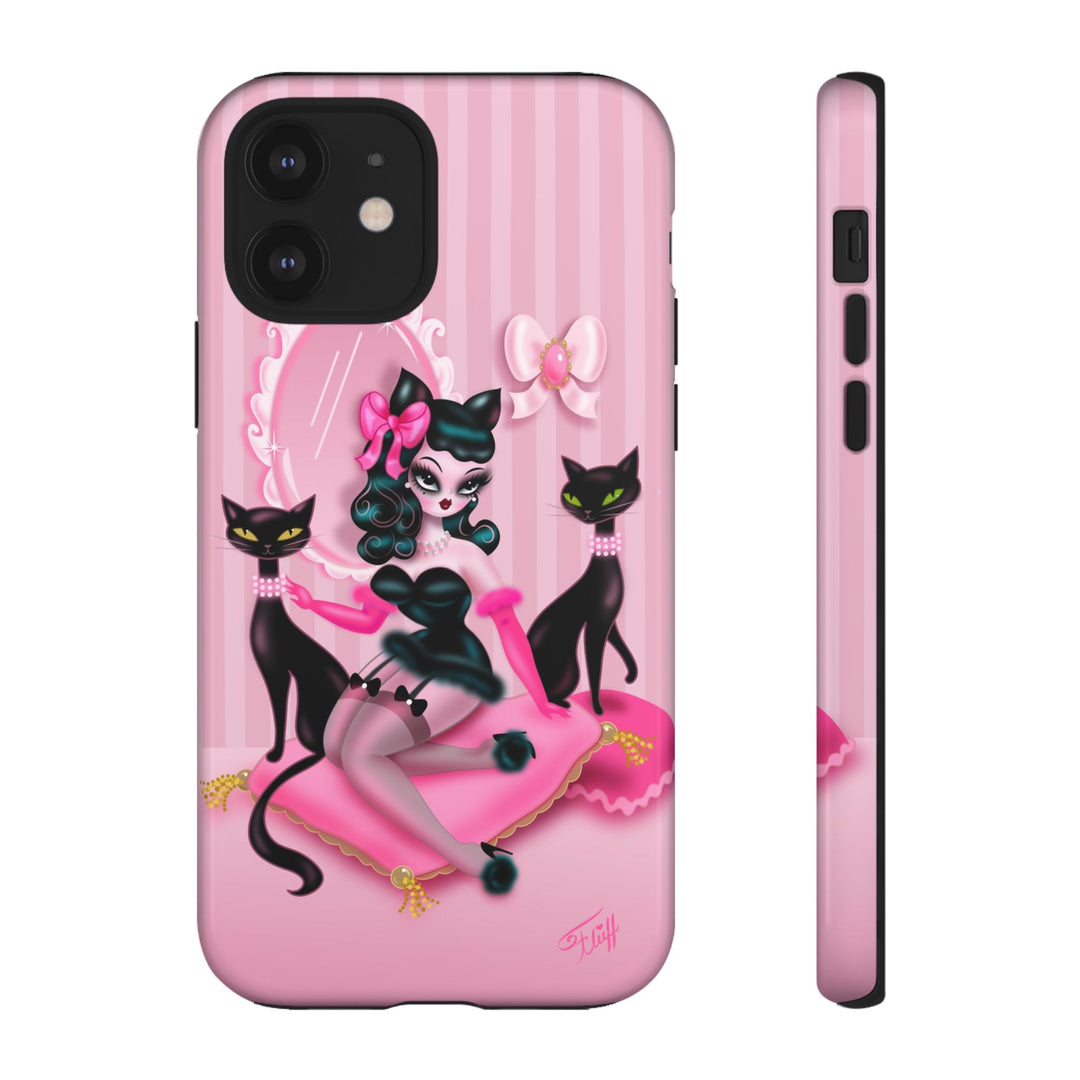 Kitten Boudoir Doll • Tough Phone Case