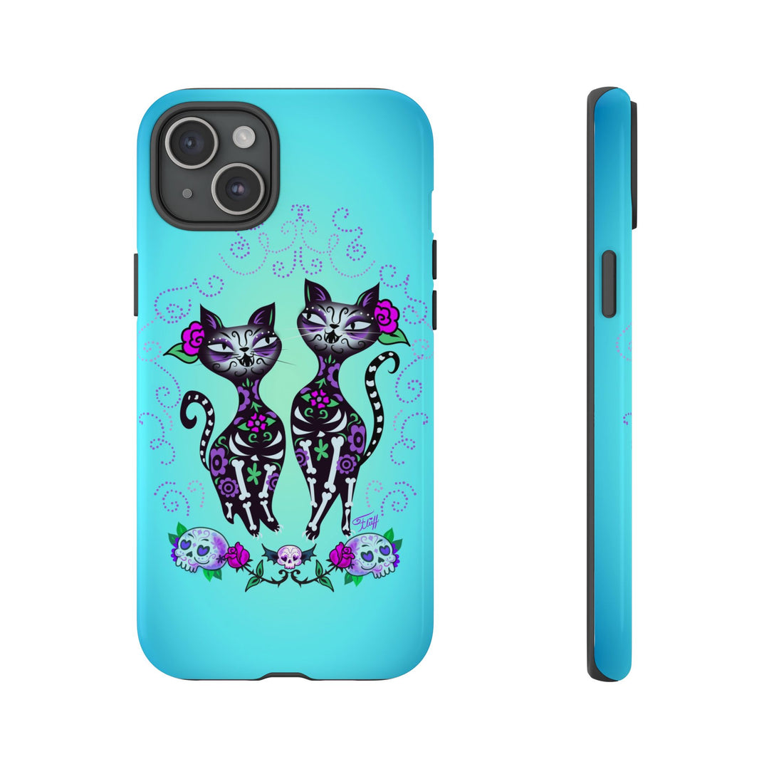 Sugar Skull Cats • Tough Phone Case