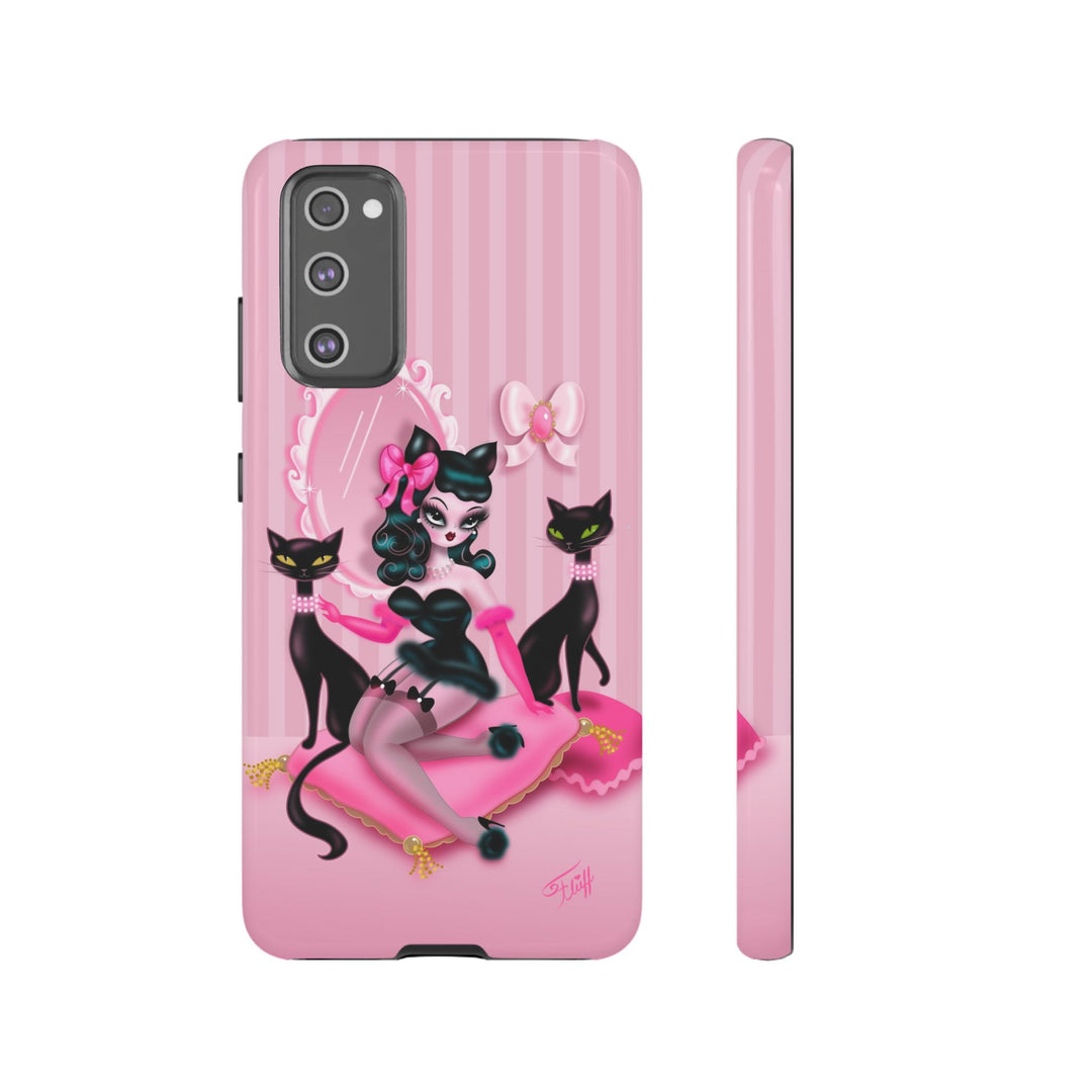 Kitten Boudoir Doll • Tough Phone Case
