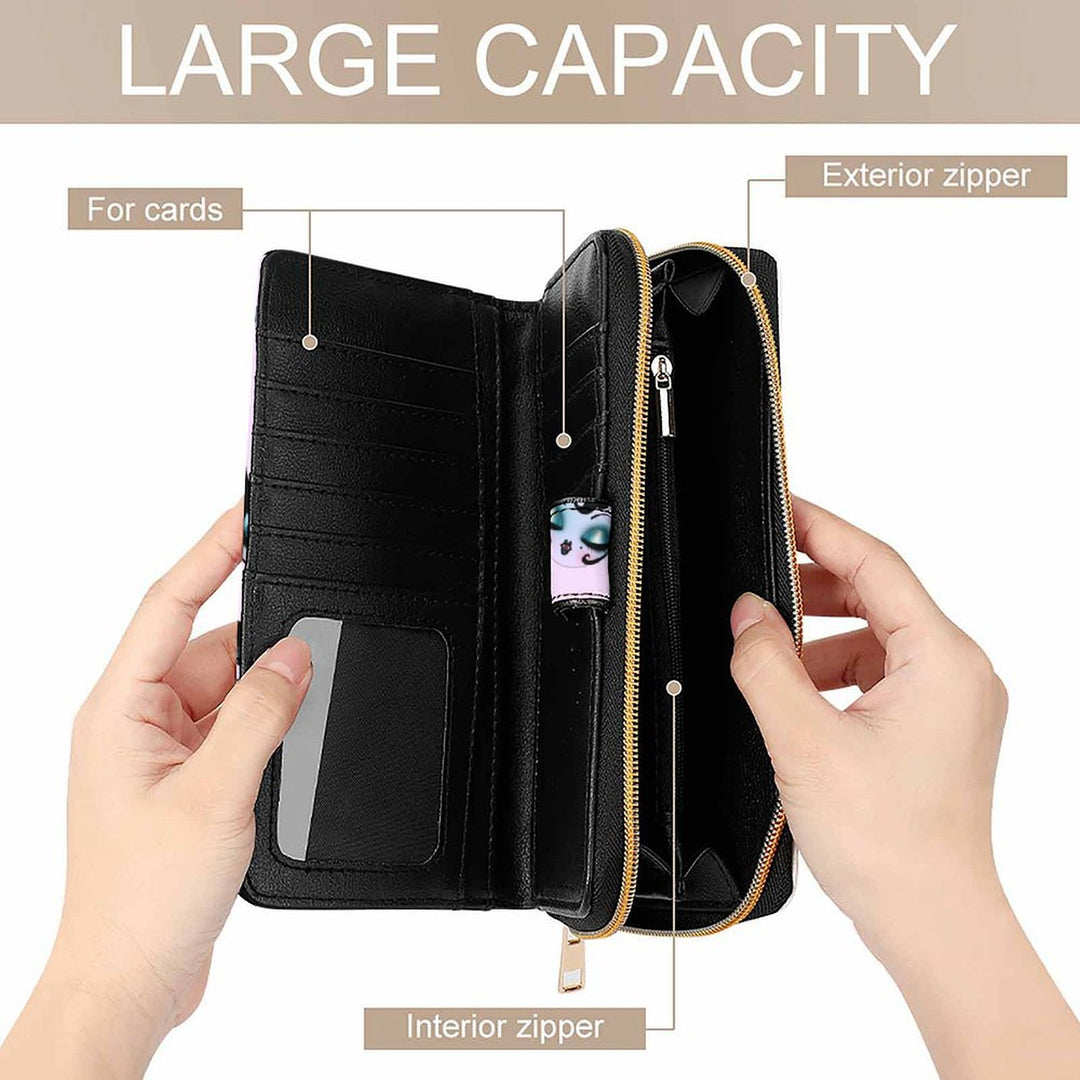 Vampire Bat Dolly Pink • Snap Wallet