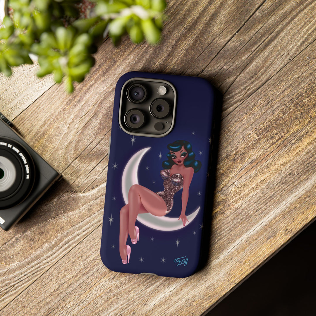 Star Gazer Brunette• Tough Phone Case