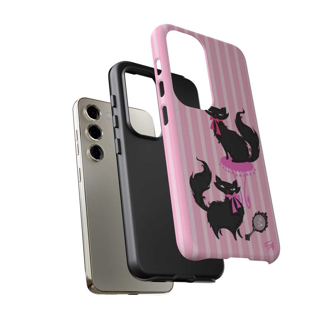 Naughty Kitties • Tough Phone Case