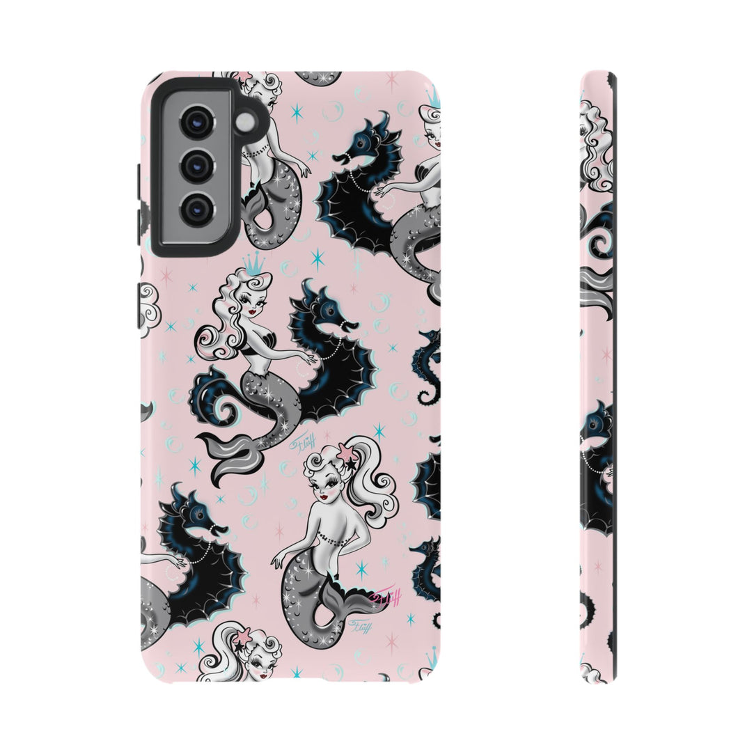 Pearla on Pink • Tough Phone Case