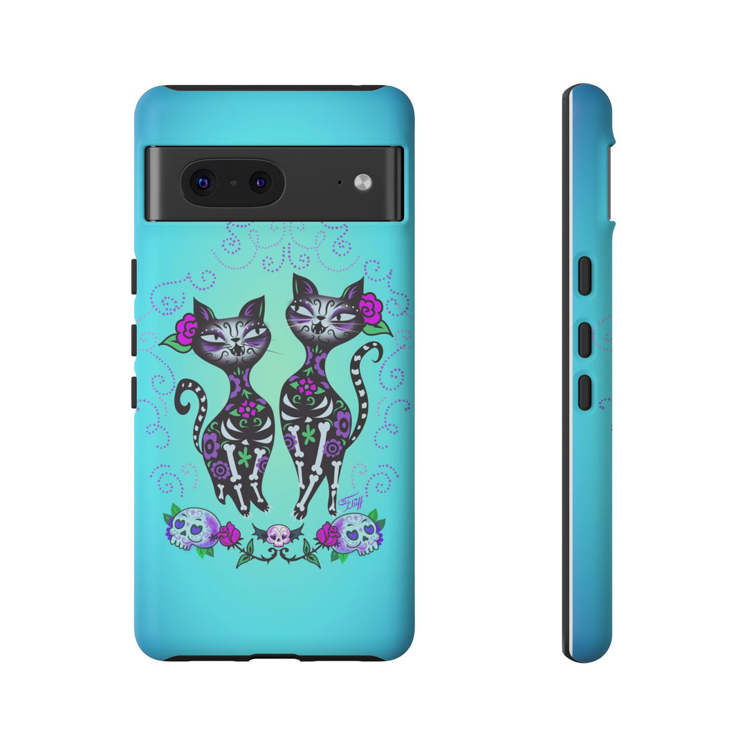 Sugar Skull Cats • Tough Phone Case