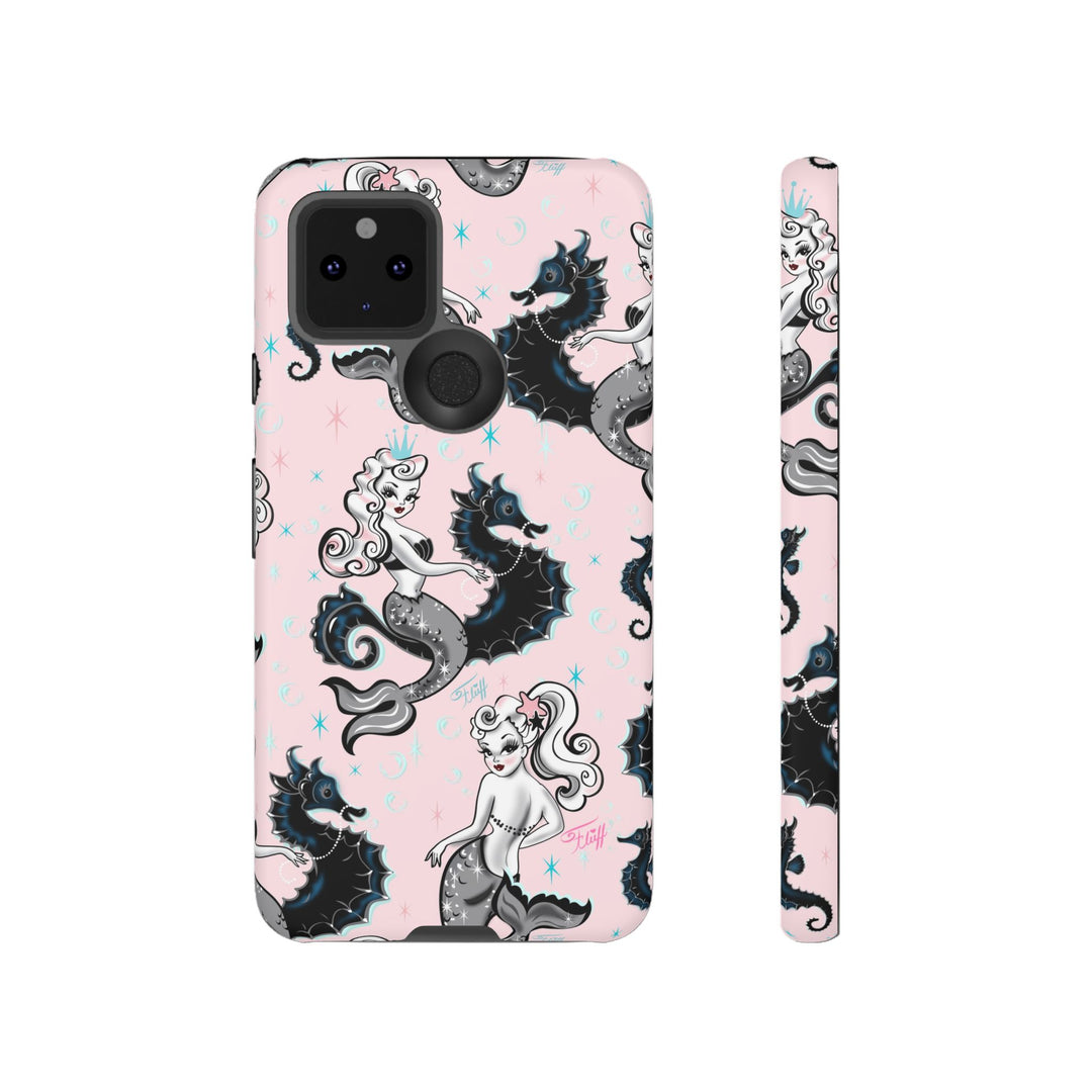 Pearla on Pink • Tough Phone Case