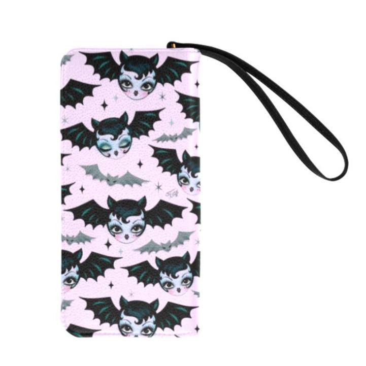 Vampire Bat Dolly Pink • Clutch Wallet