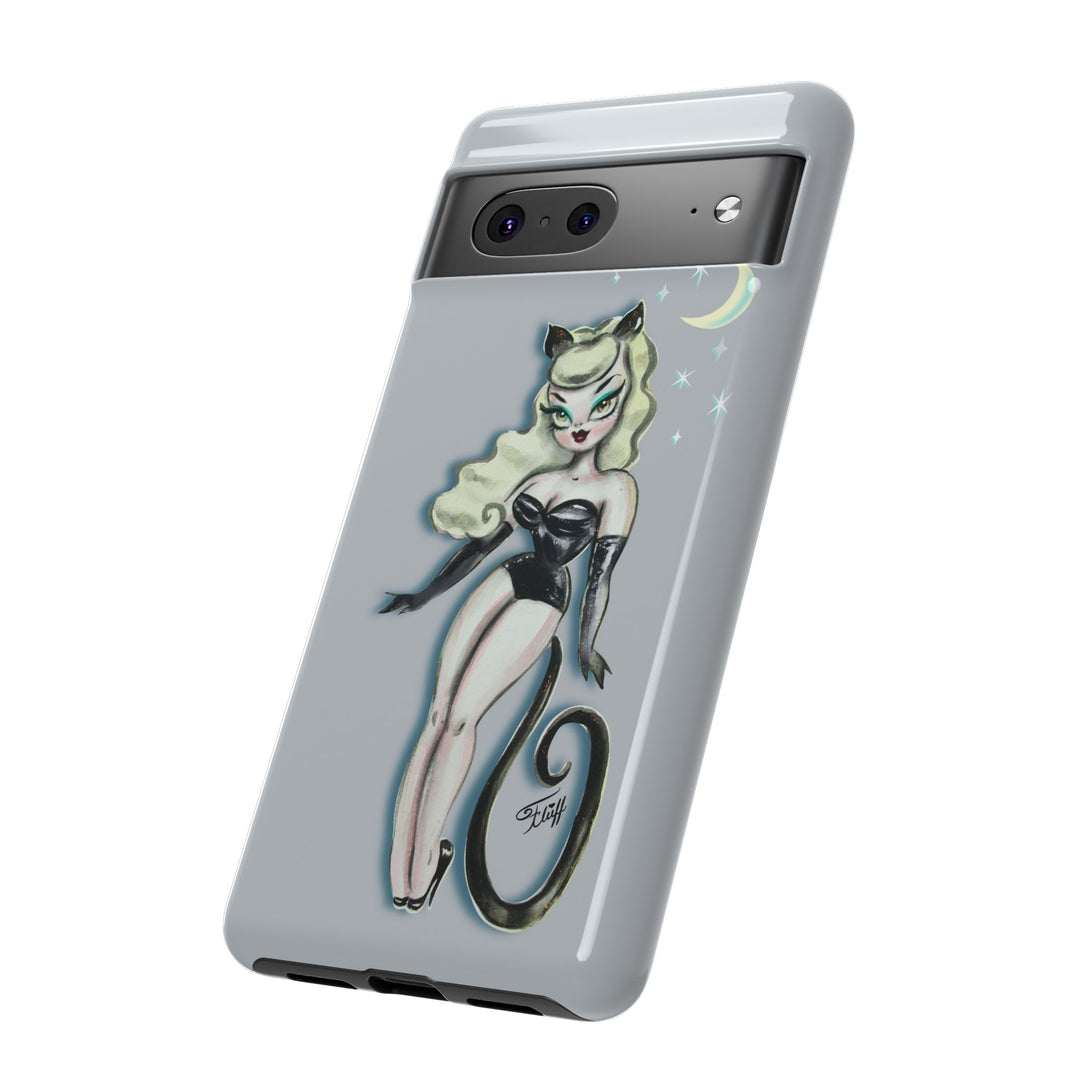Blonde Cat Girl • Tough Phone Case