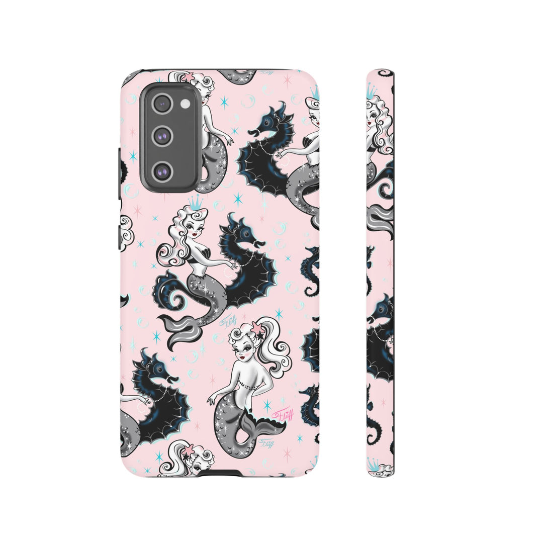 Pearla on Pink • Tough Phone Case