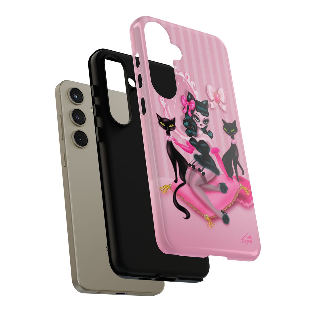 Kitten Boudoir Doll • Tough Phone Case