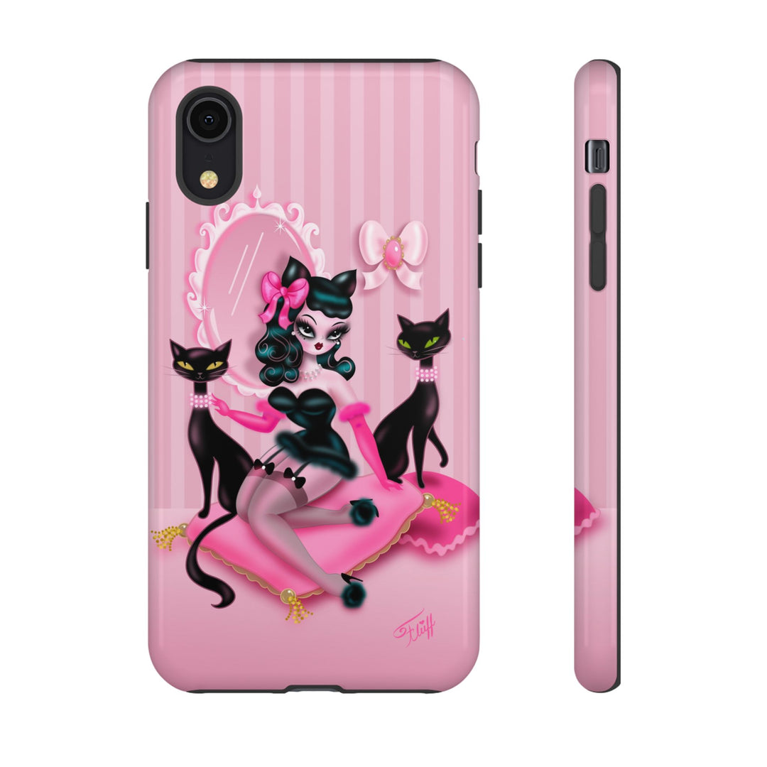 Kitten Boudoir Doll • Tough Phone Case