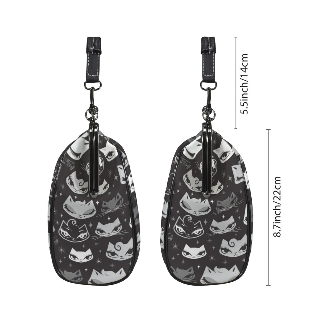 Billy Cats • Kiss Lock Purse